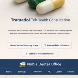 Tramadol TeleHealth information banner